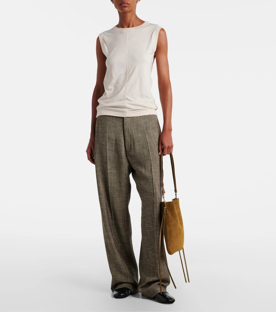 Phoebe Philo - Gig Pouch suede shoulder bag