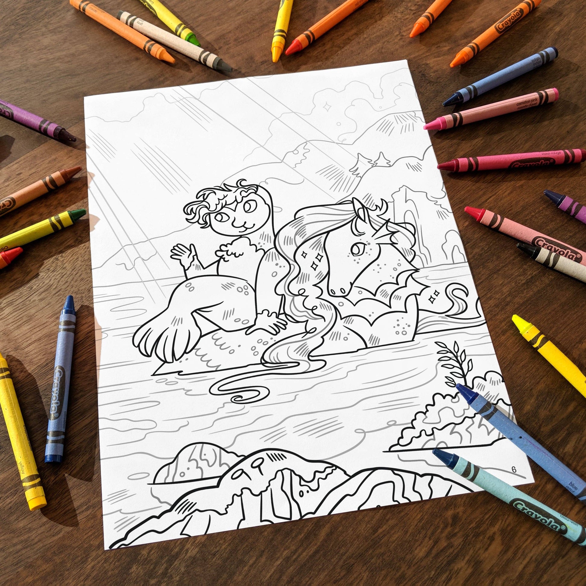 Hazy Dell Press - Hazy Dell Loch & Sea! Coloring Book