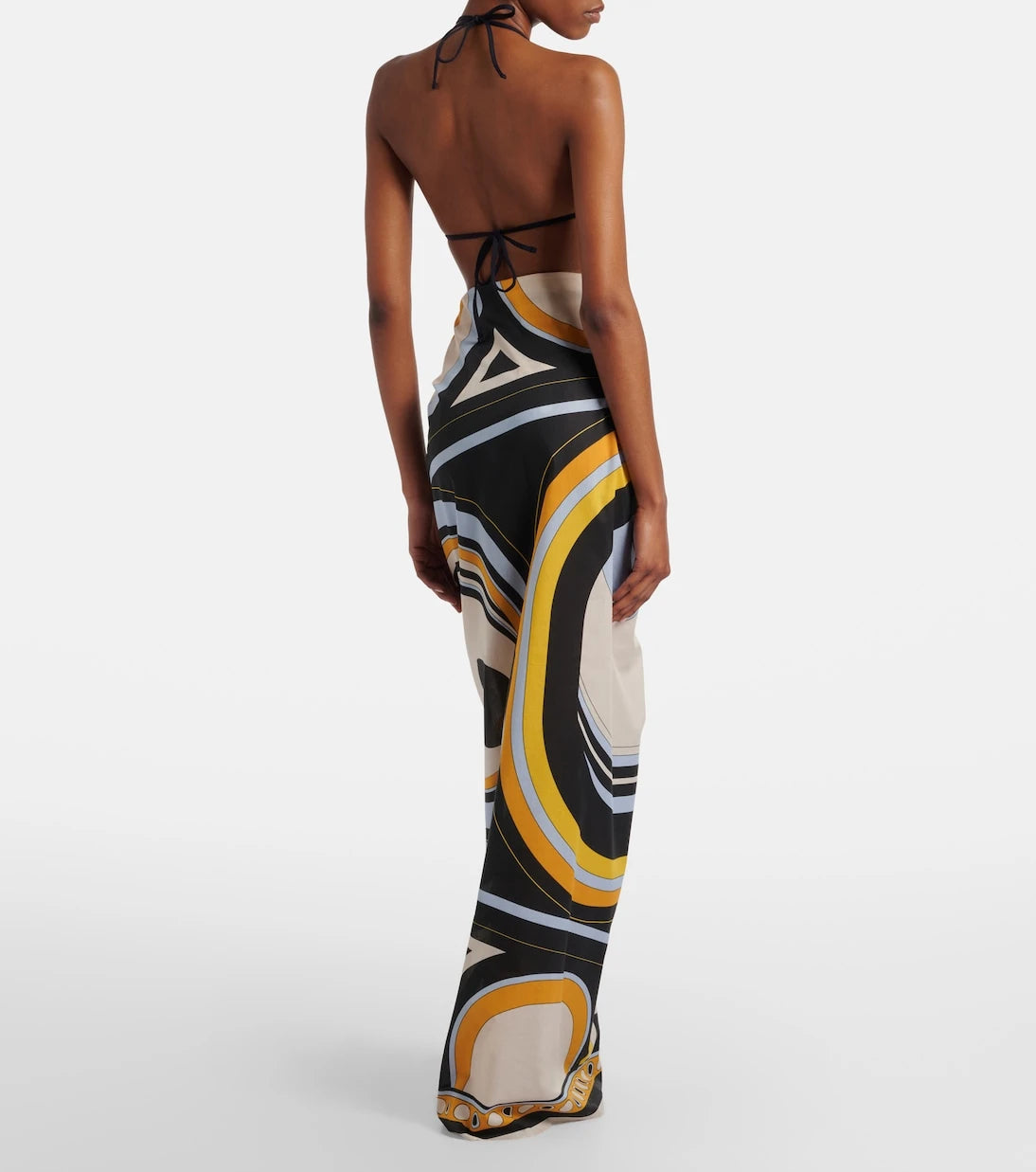 La DoubleJ - Printed cotton beach cover-up