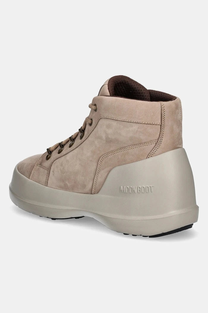 Туристически обувки от набук Moon Boot MB LUNA TREK MID NUBUCK
