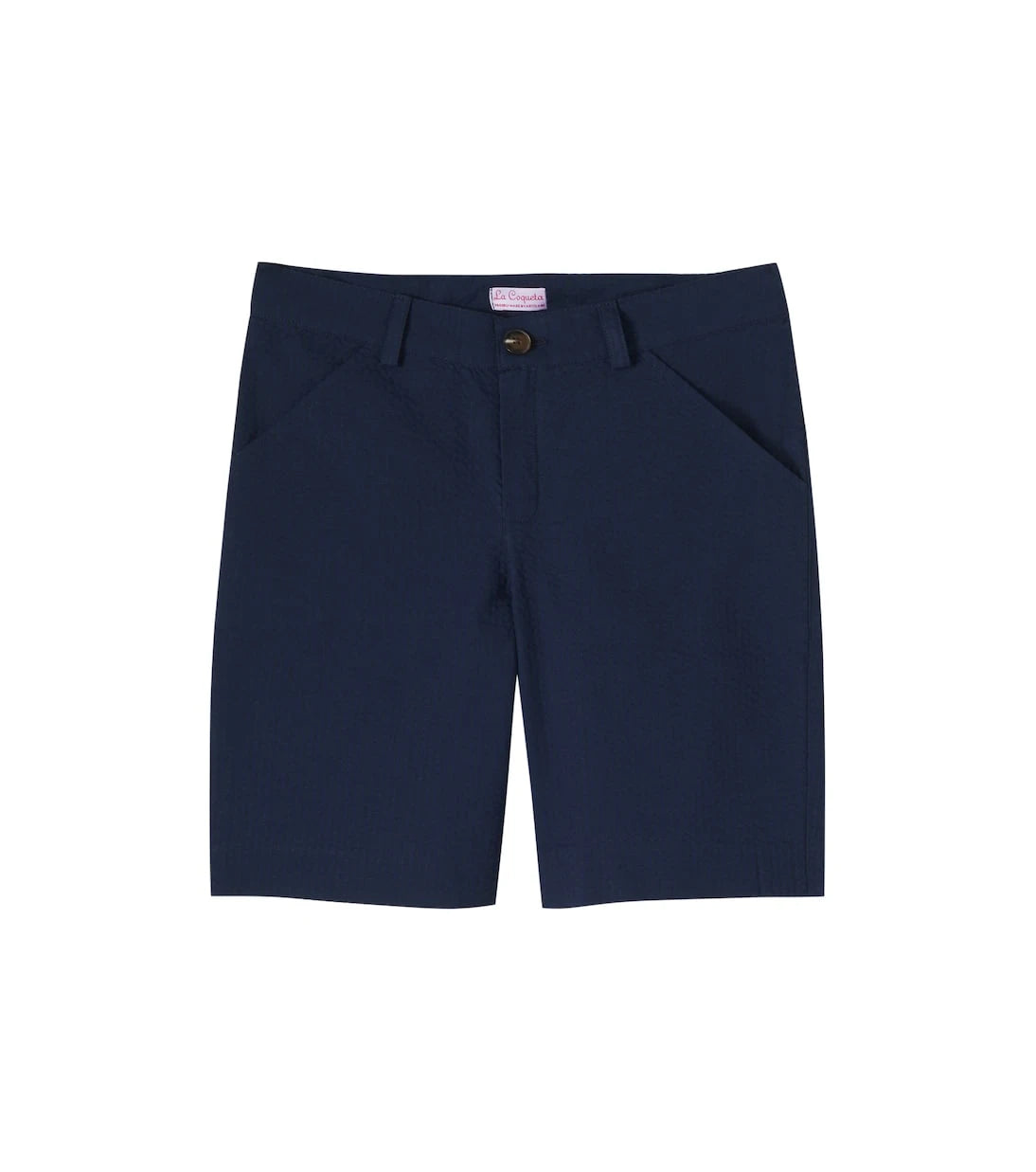 La Coqueta - Bocusi cotton seersucker shorts