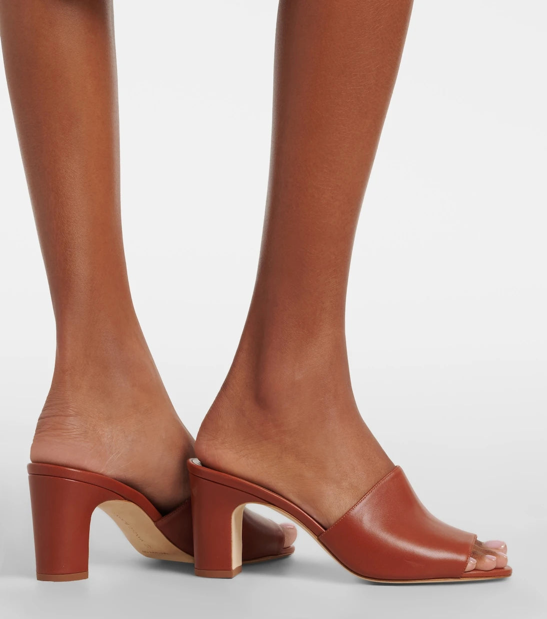 Manolo Blahnik - Rapalla leather mules