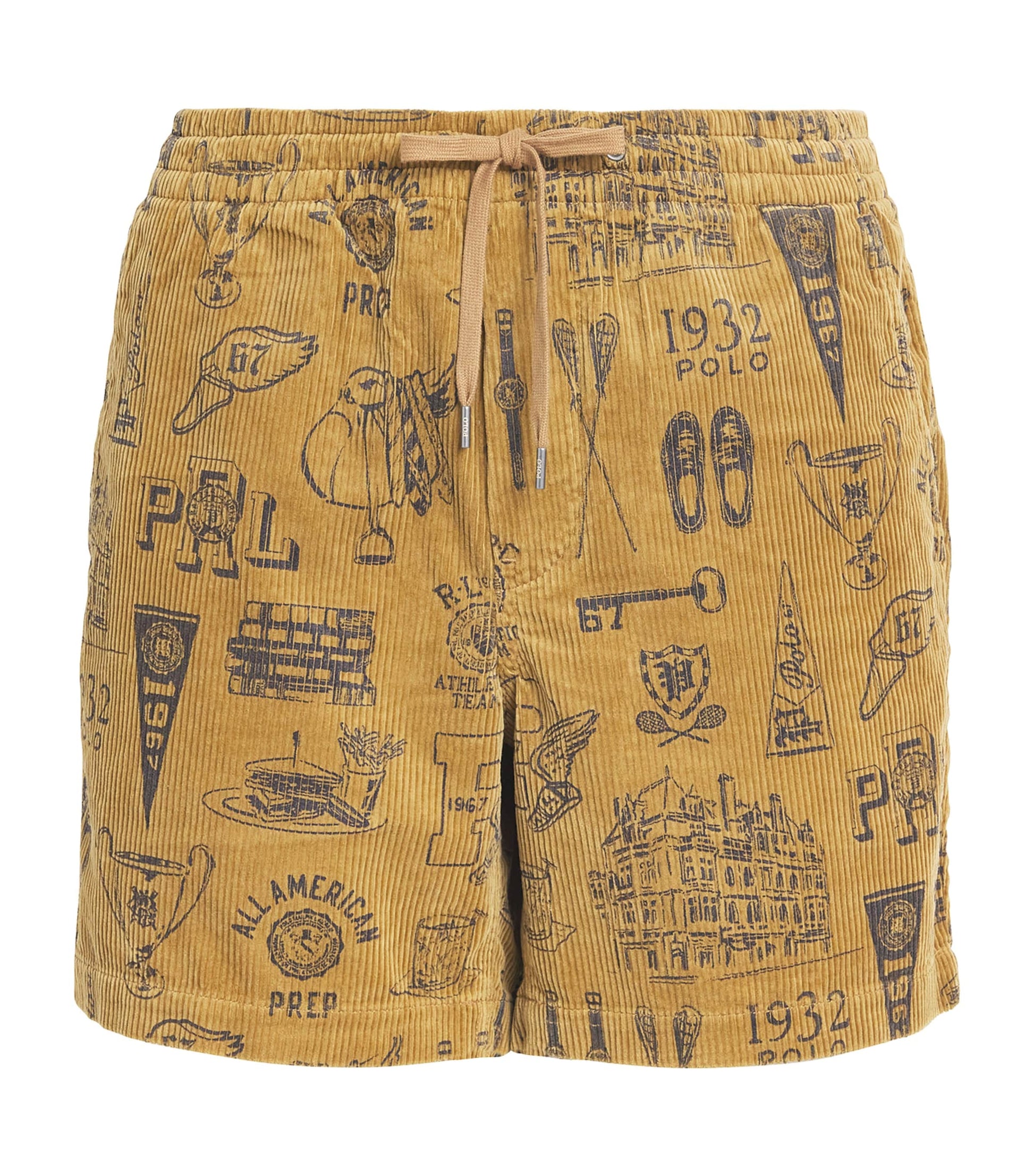 Cotton Corduroy Shorts