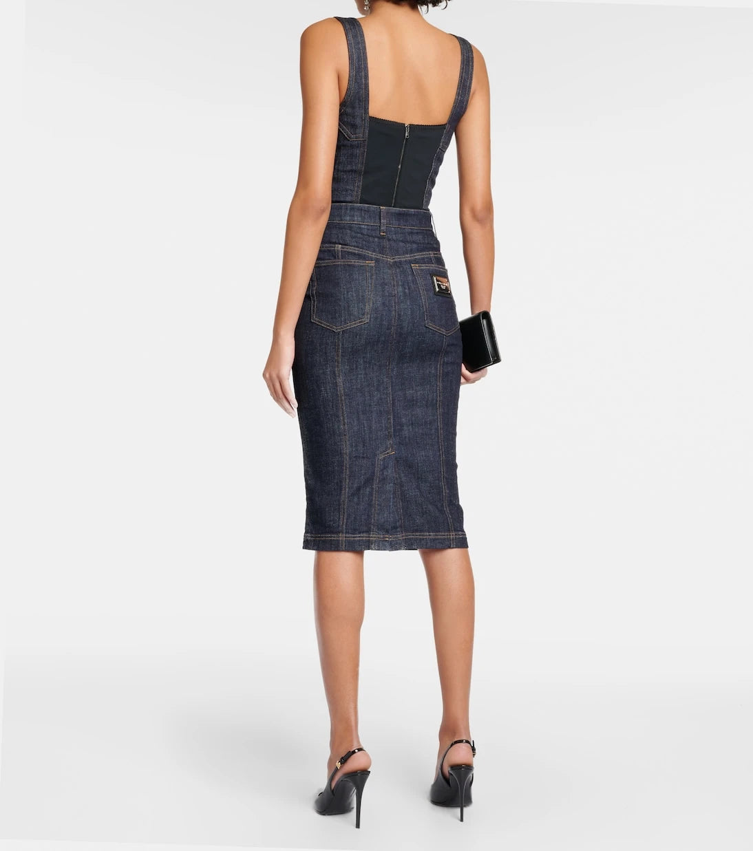 Dolce&Gabbana - Denim bustier