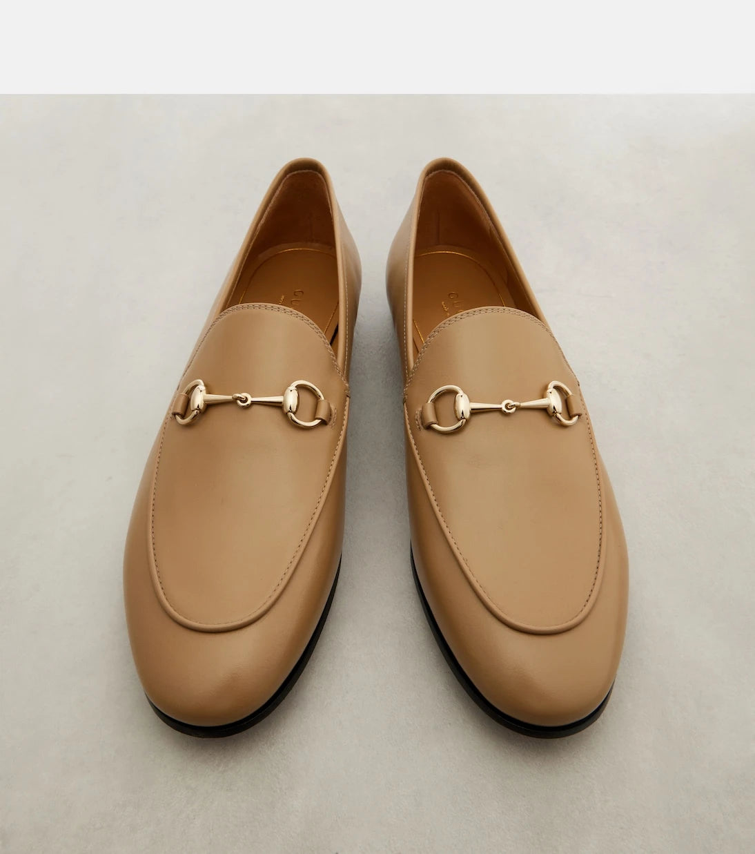 Gucci - Jordaan Horsebit leather loafers