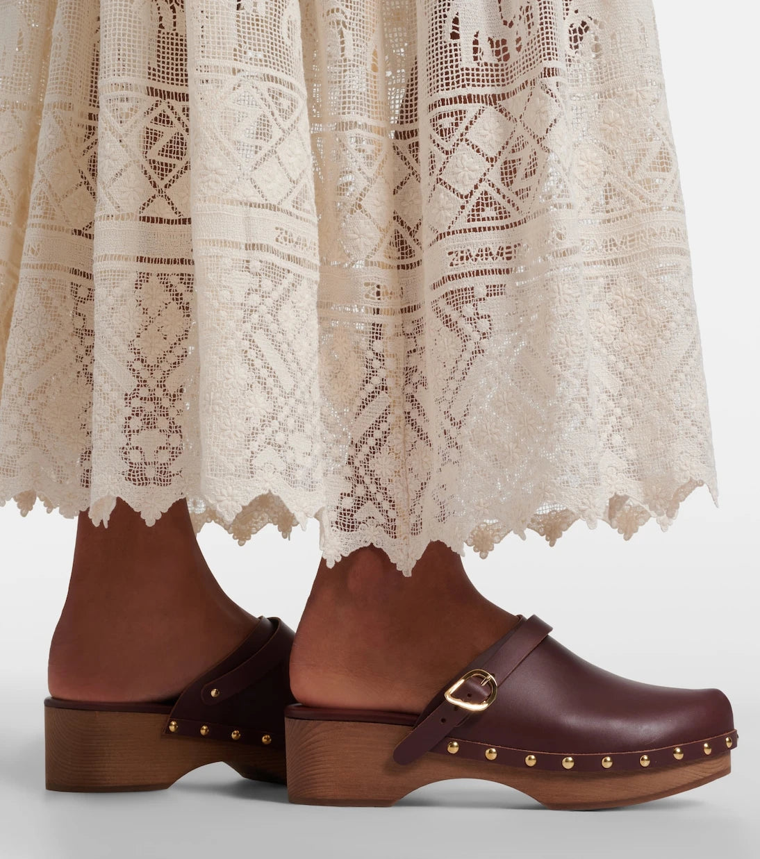 Ancient Greek Sandals - Classic Closed leather clogs