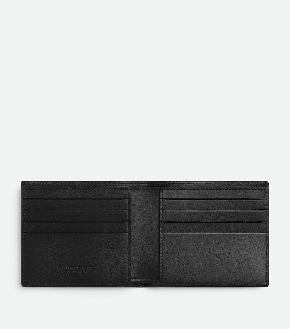 Bottega Veneta Leather Intrecciato Bifold Wallet