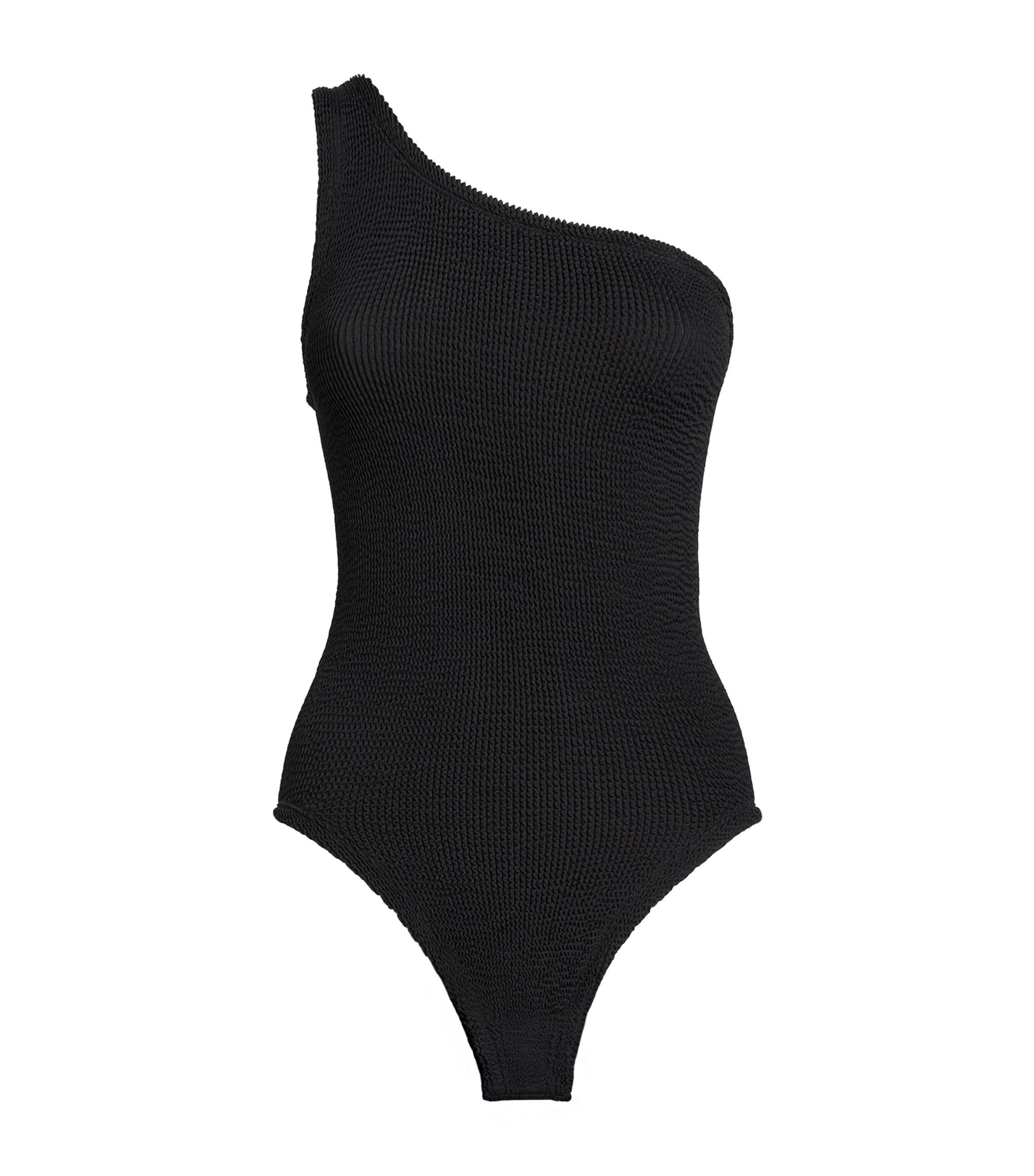 Black One-Shoulder Nancy Swimsuit