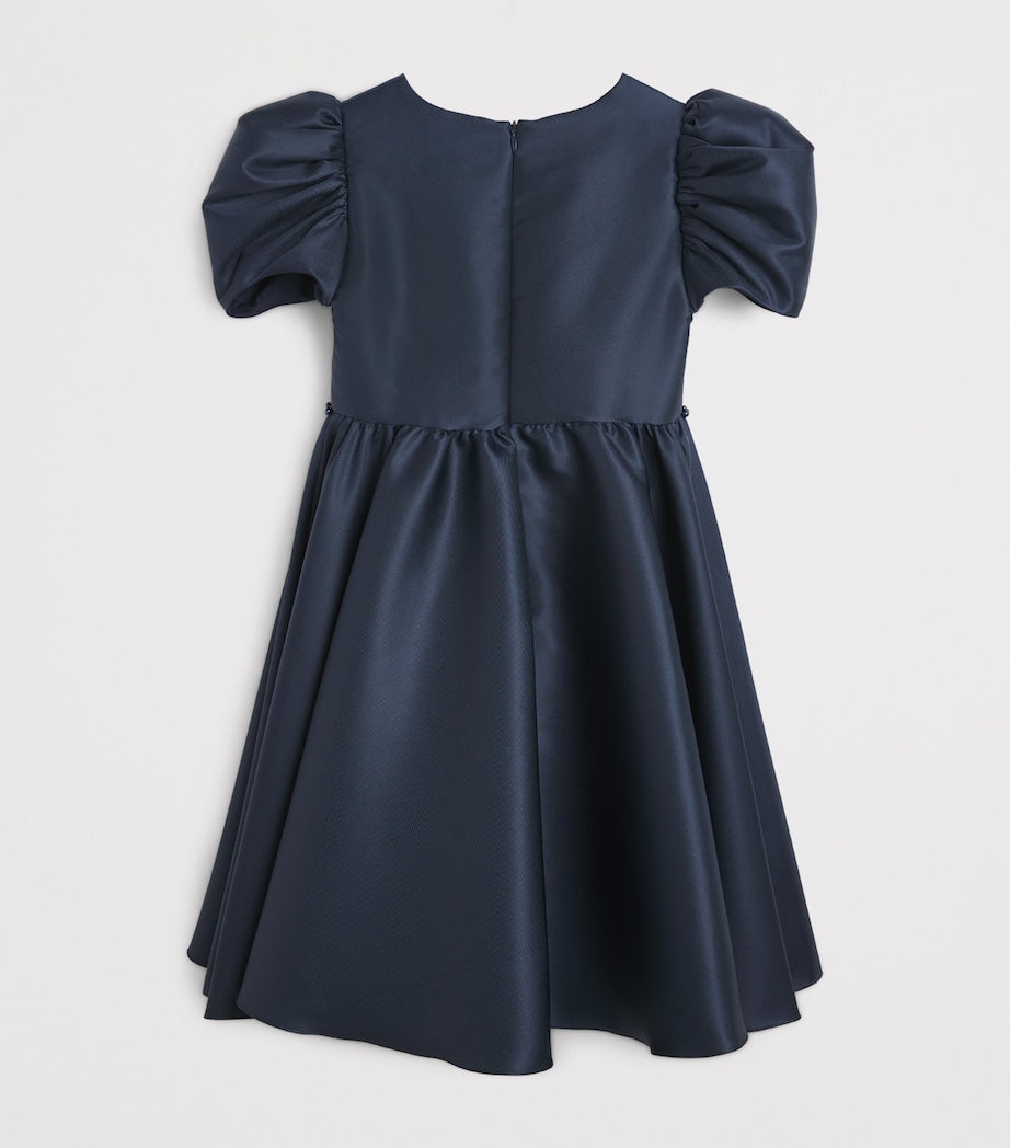 Bimbalo Navy Ruffle-Sleeve Dress (2-14 Years)