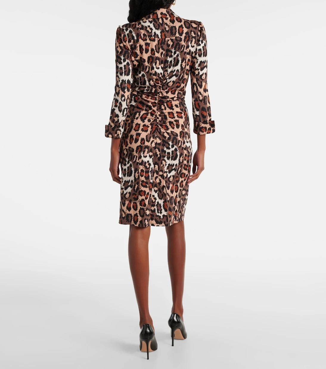 Diane von Furstenberg - Sheska leopard-print midi dress