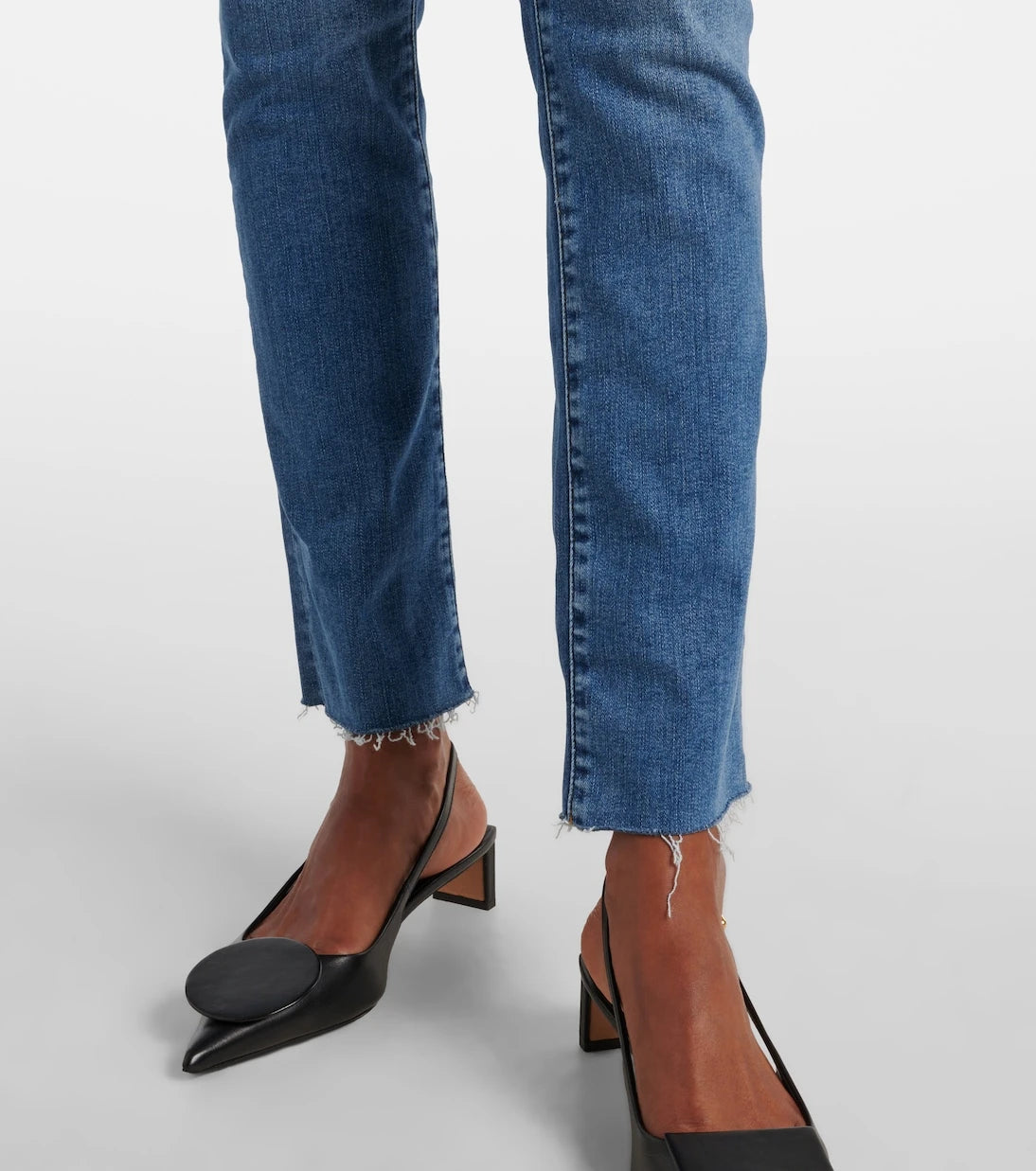 Frame - Le High Straight slim jeans