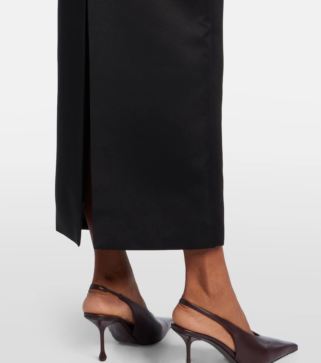 Leo Lin - Rayna floral-appliqué midi dress