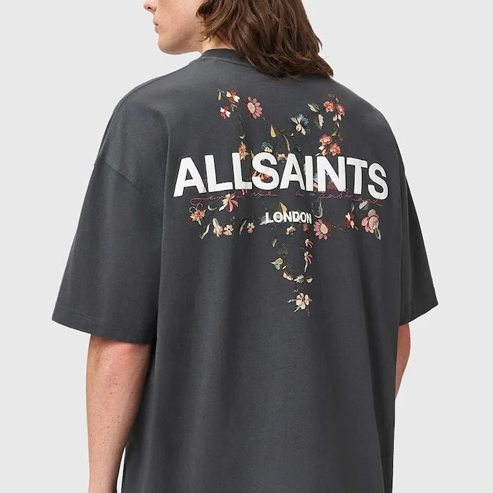 AllSaints тениска мъжка от памук PENTACLE