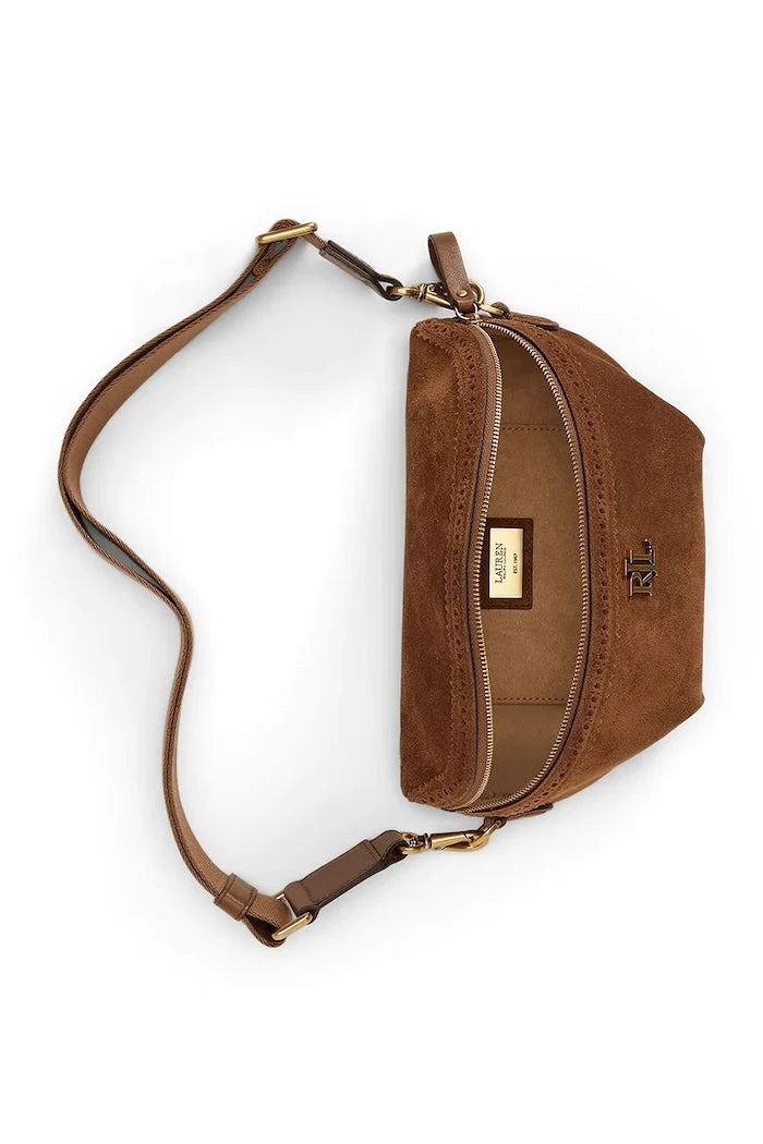 Lauren Ralph Lauren kadın deri crossbody çanta