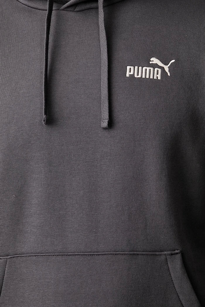 Puma kapüşonlu erkek pamuklu Essentials sweatshirt