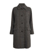 Weekend Max Mara Brown Prince of Wales Check Coat