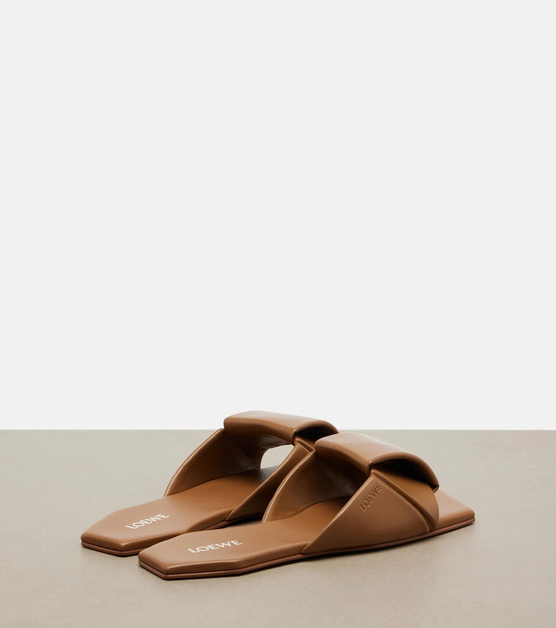 Loewe - Origami leather slides