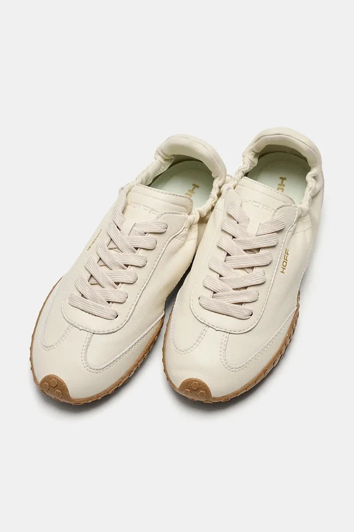 Hoff BRIDGE NAPPA BEIGE маратонки дамски от кожа
