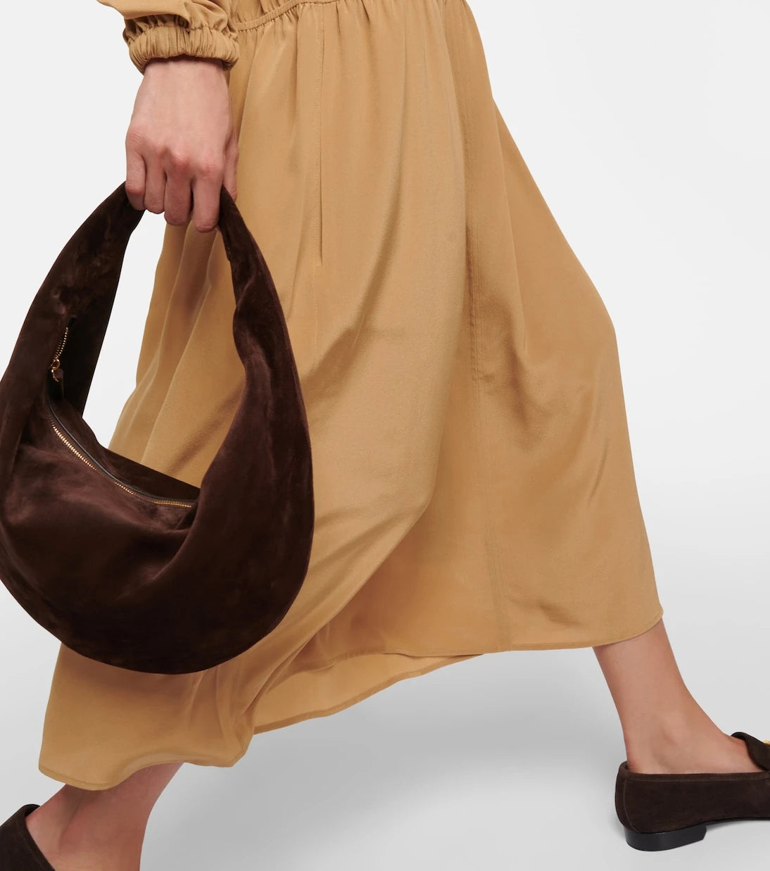 Joseph - Dryden silk crêpe de soie midi dress