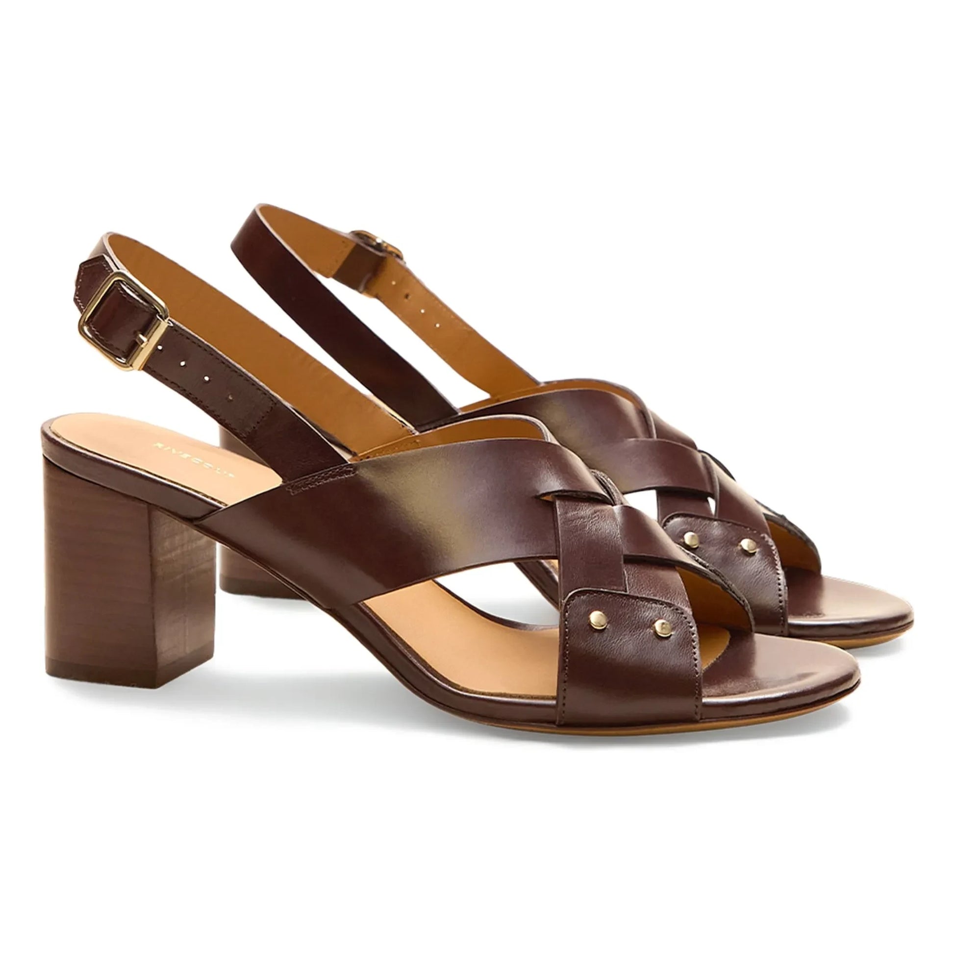 Rivecour - Sandals n°688 Leather | Ebony