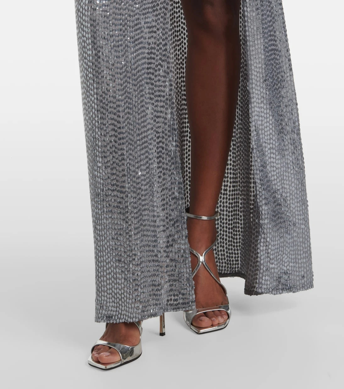 The New Arrivals Ilkyaz Ozel - Aether sequined halterneck gown