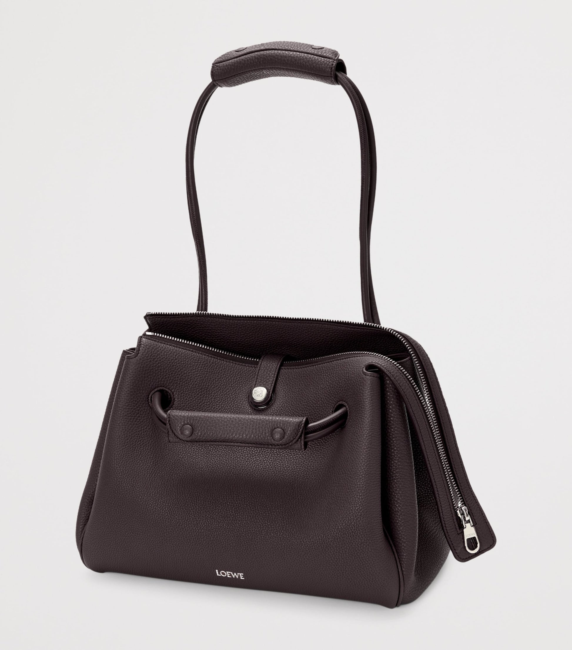 Medium Leather Madrid Shoulder Bag