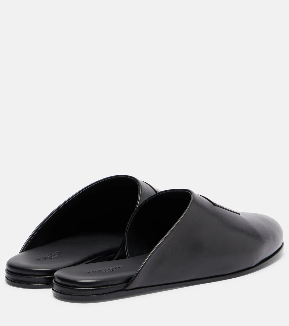 Givenchy - Label leather mules