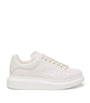 White Leather Oversized Sneakers