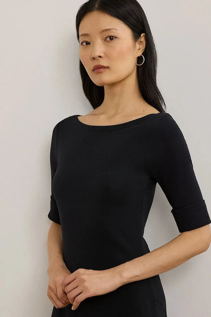 Lauren Ralph Lauren pamuklu kloş elbise