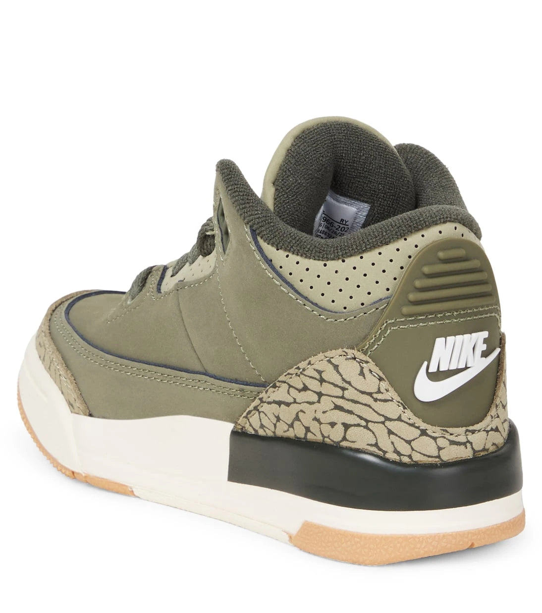 Nike Kids - Air Jordan 3 Retro leather sneakers