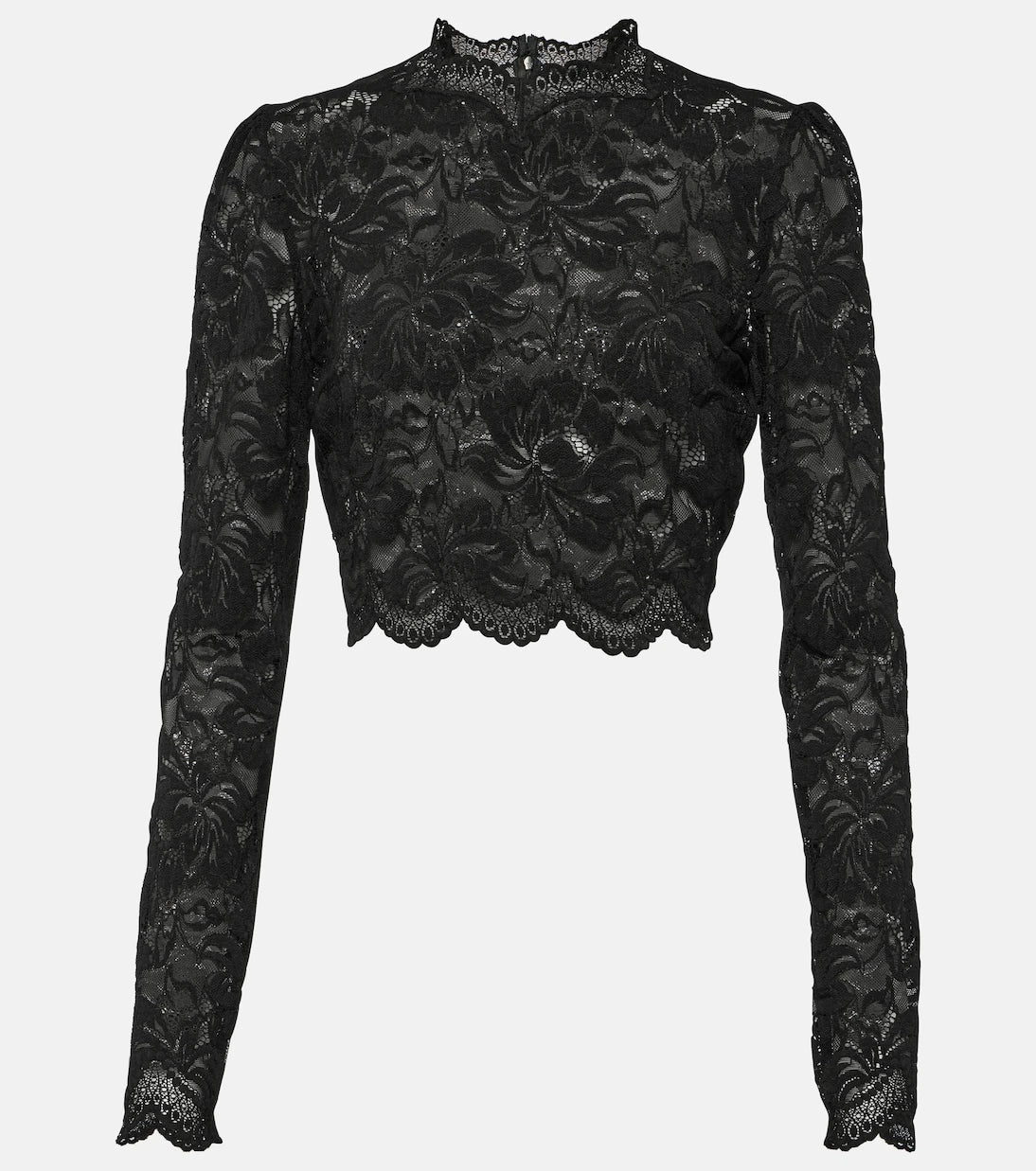 Rabanne - Floral lace top