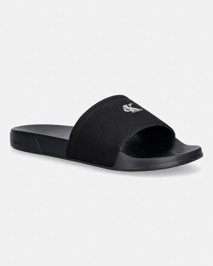 Calvin Klein Kadın ESS SLIDE CANVAS HDW Terlik