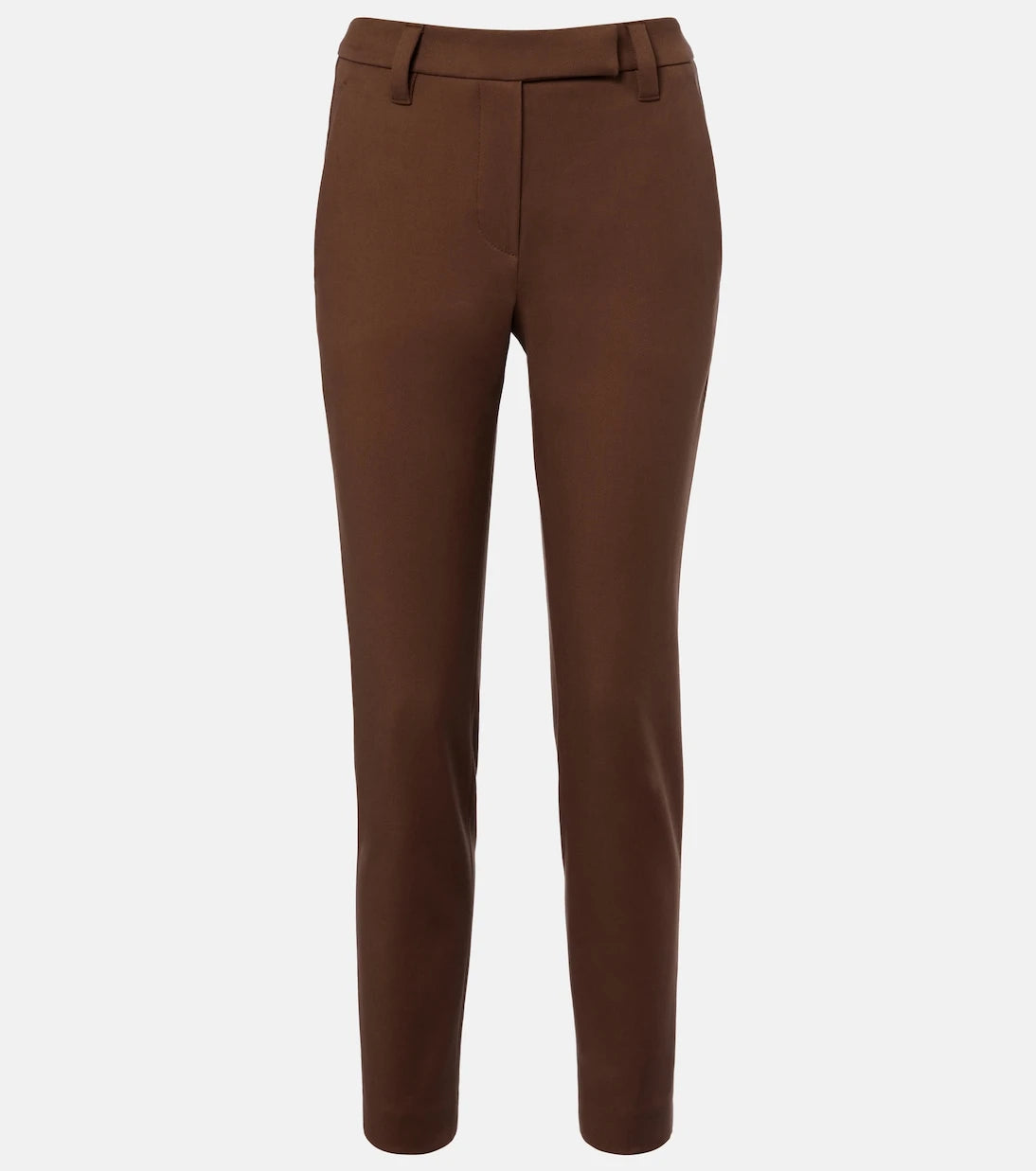 Brunello Cucinelli - Cotton-blend slim pants
