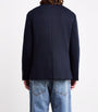 Navy Double-Knit Blazer