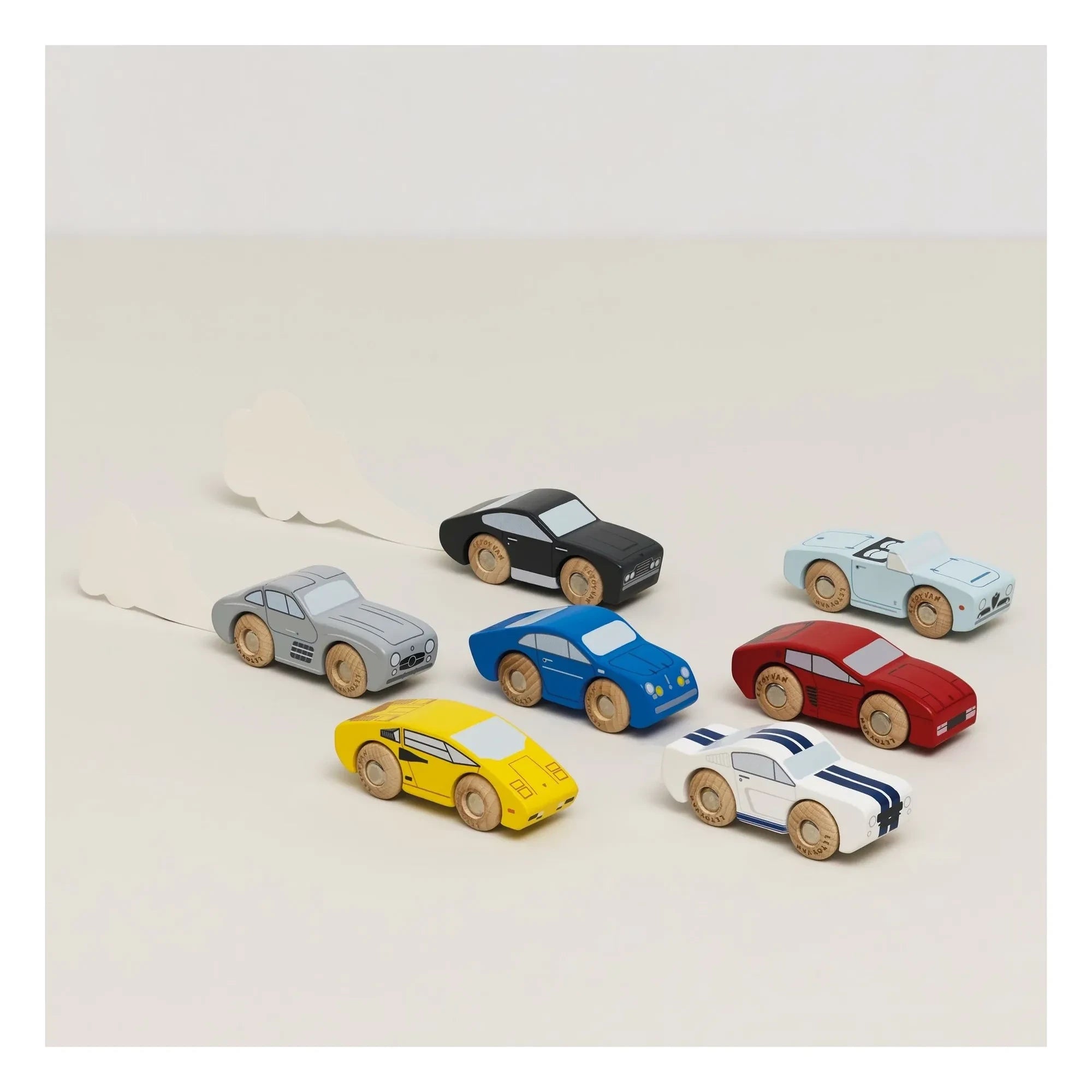 Le Toy Van - Sports cars - Set of 7