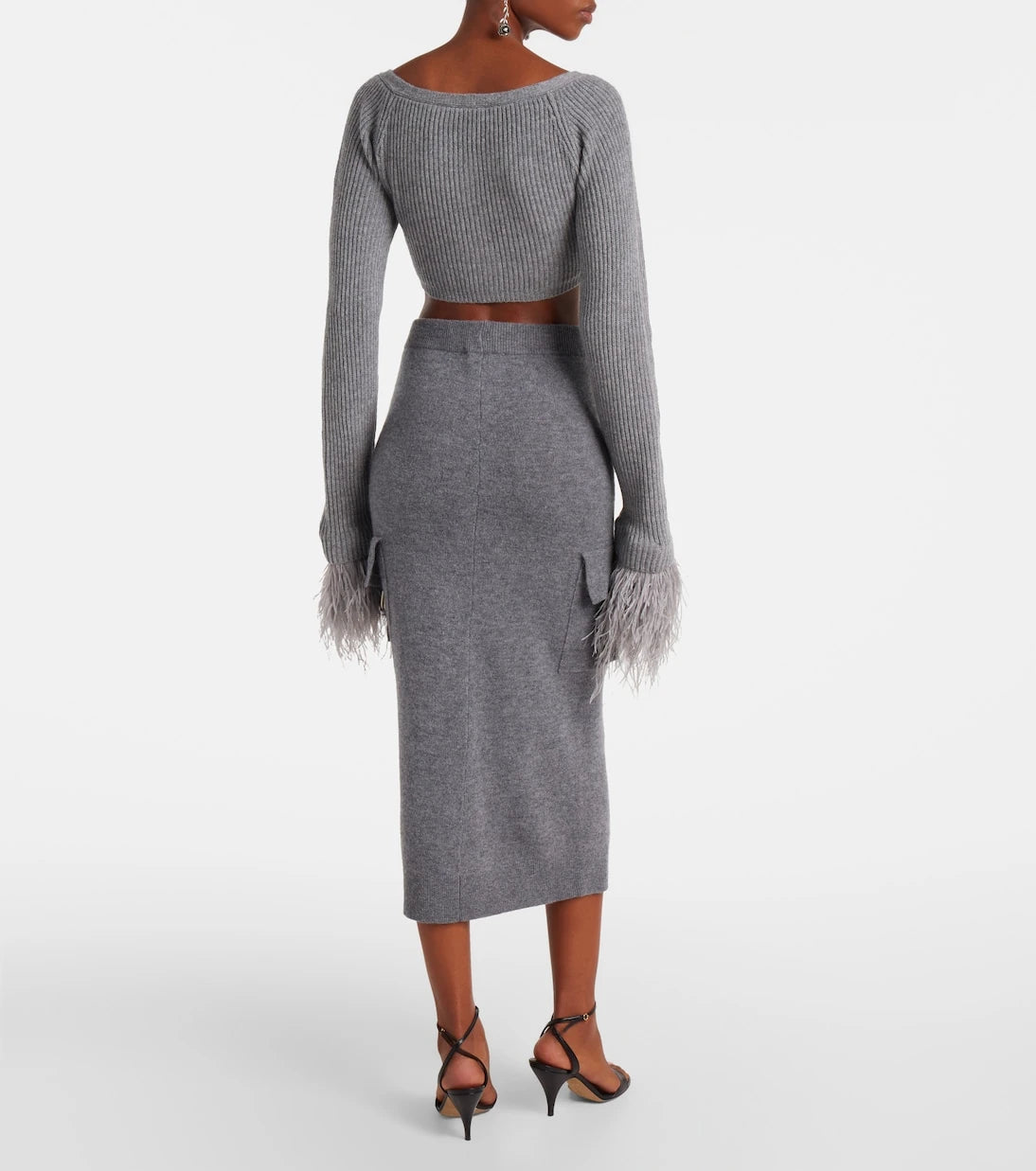 Blumarine - Wool pencil skirt