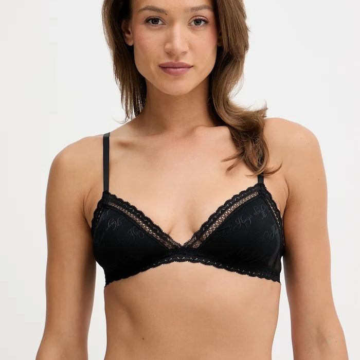 HUGO триъгълен сутиен LACY TRIANGLE P