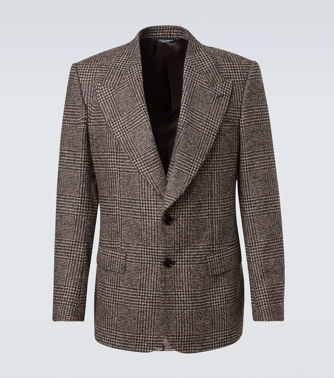 Dolce&Gabbana - Checked single-breasted blazer