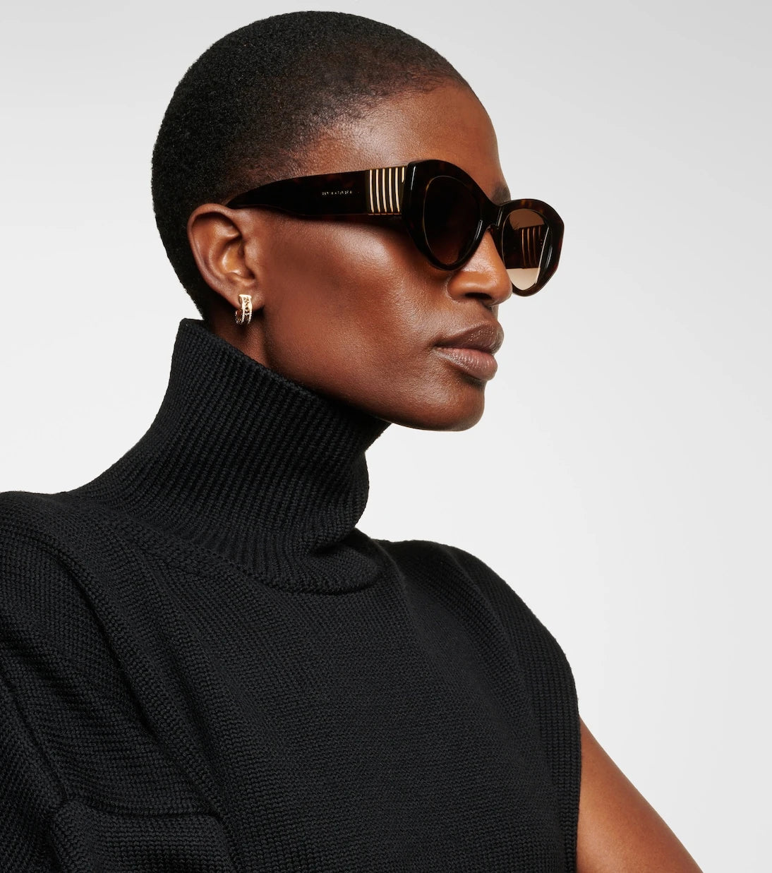 Bvlgari - Tubogas cat-eye sunglasses