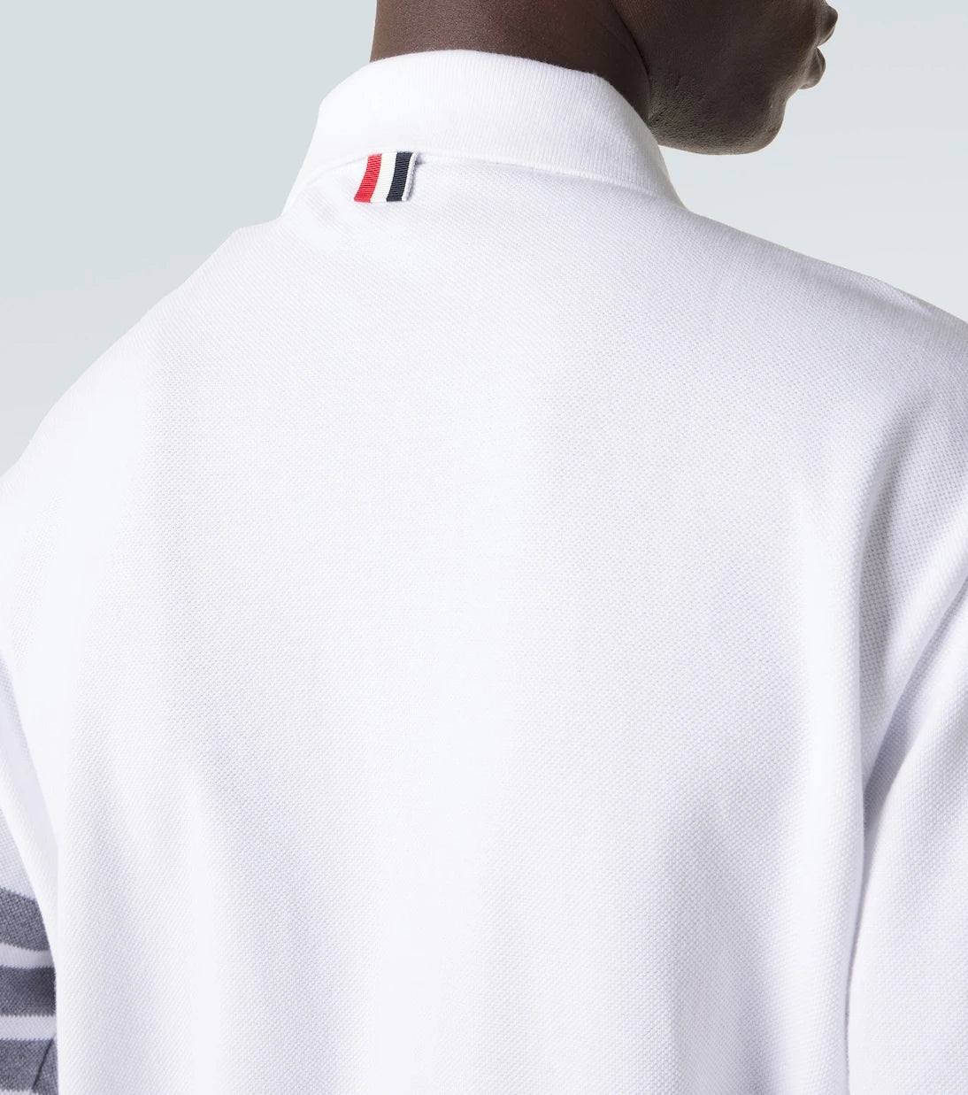 Thom Browne - 4-Bar cotton polo shirt