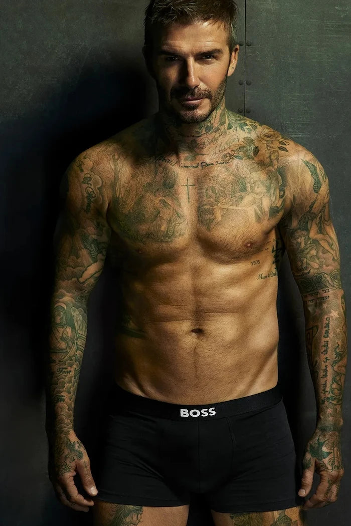 BOSS erkek pamuklu elastan boxer Trunk 3P BOSS ONE 3’lü