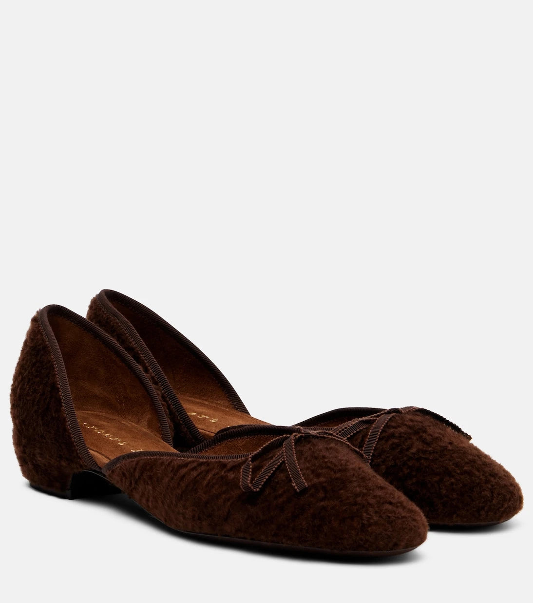 Herbert Levine - 24/7 shearling ballet flats