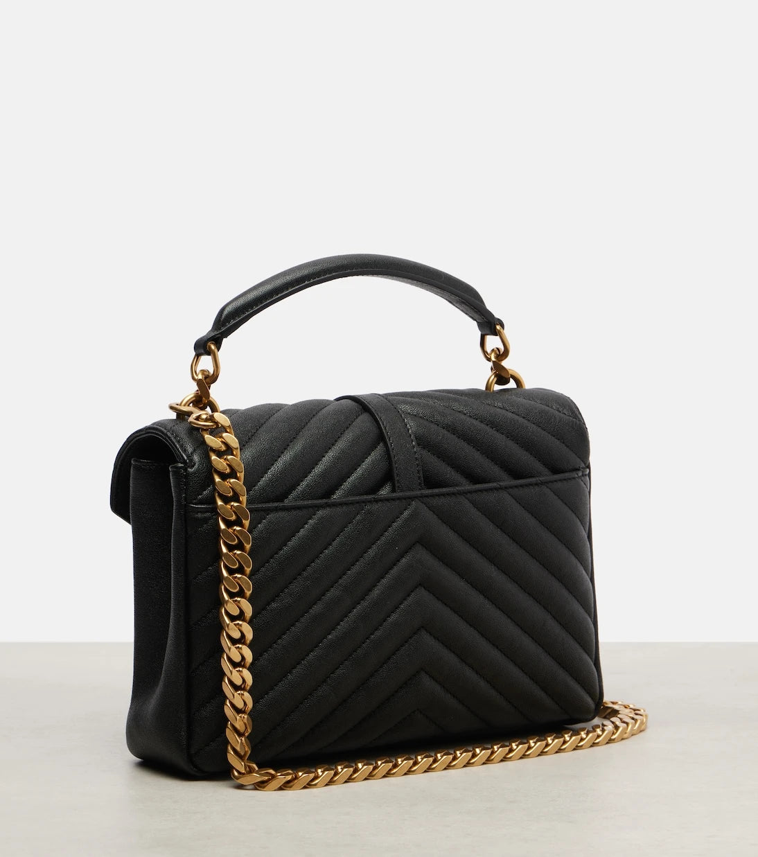 Saint Laurent - Collège Medium leather shoulder bag