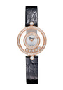 Rose Gold and Diamond Happy Diamonds Watch 26mm