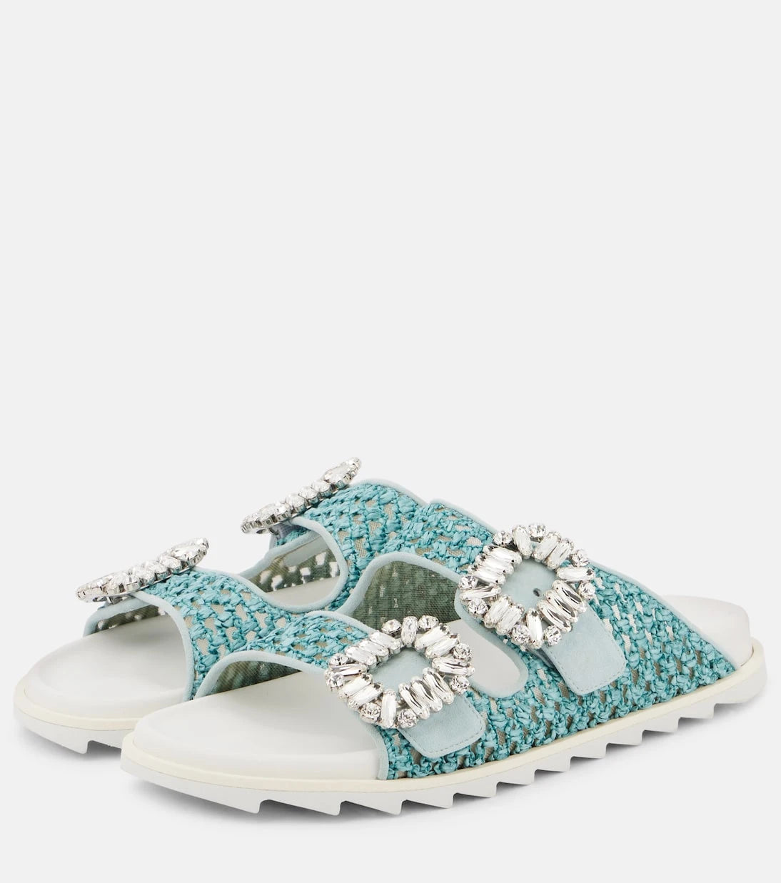 Roger Vivier - Slidy Viv' crystal-embellished sandals