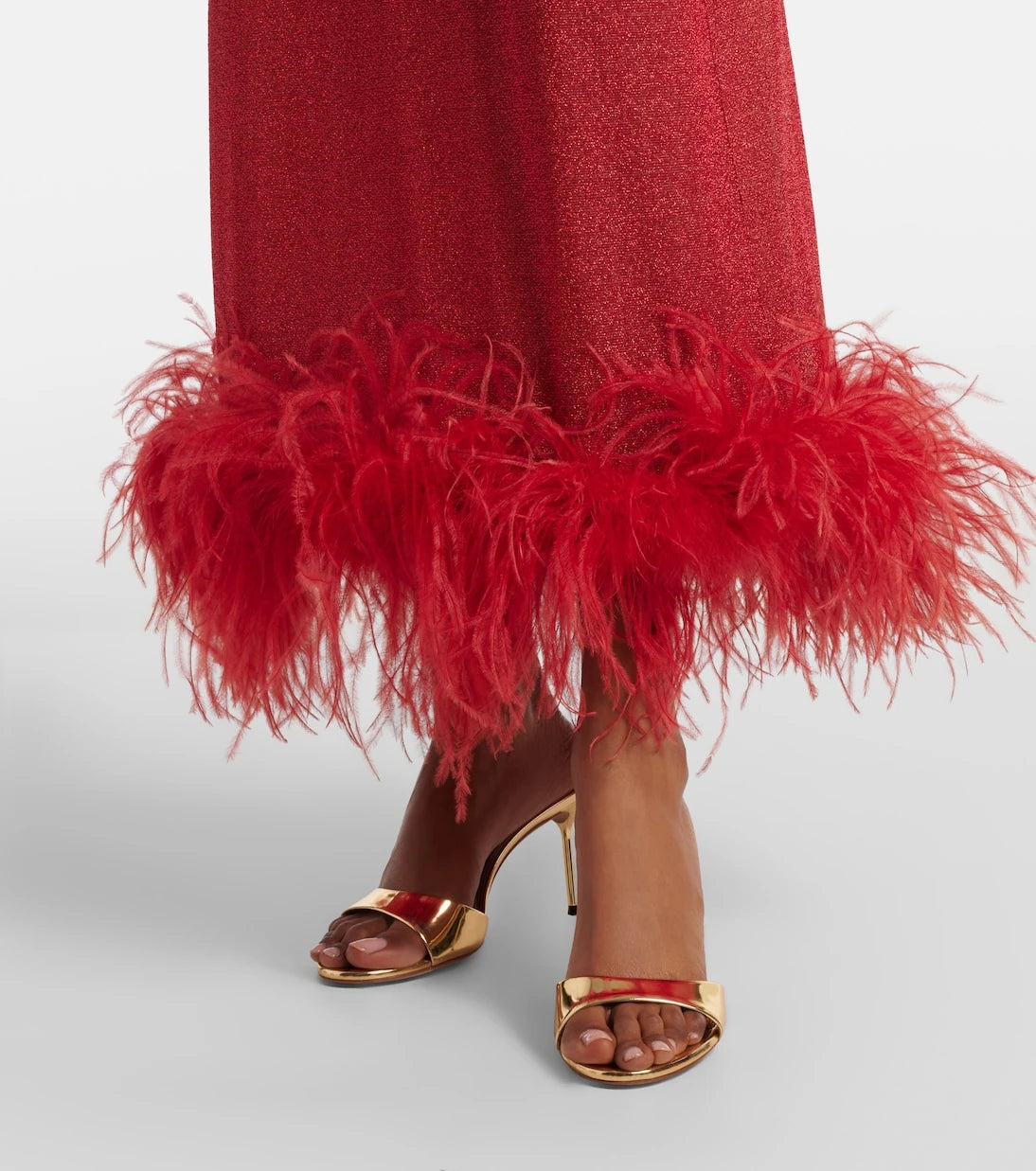 Oséree - Lumière Plumage maxi dress