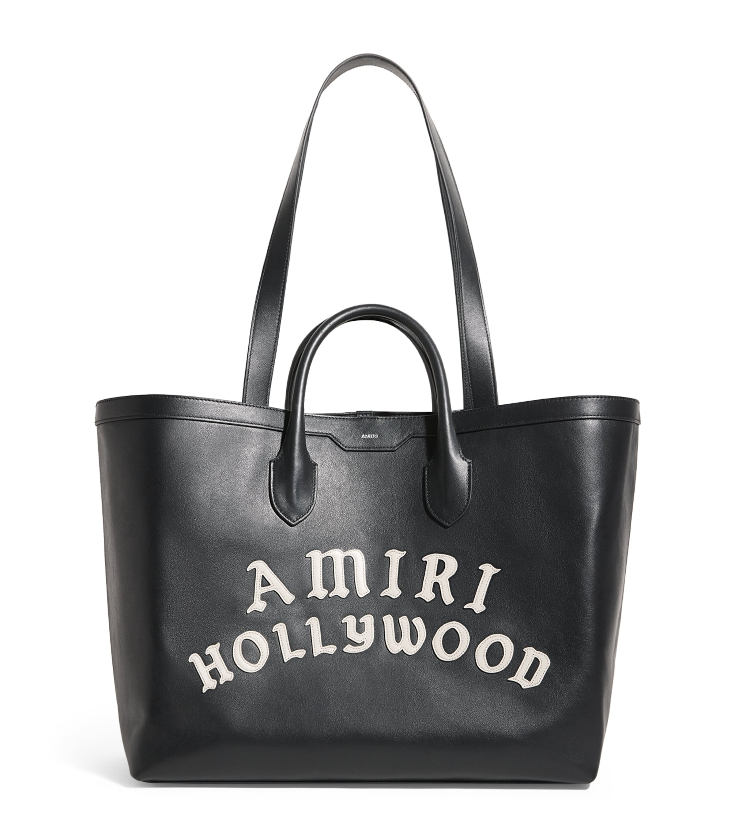 Leather Hollywood Tote Bag