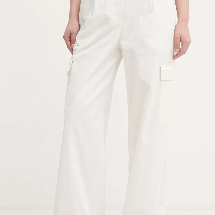 Calvin Klein Jeans pamuklu kadın pantolonu