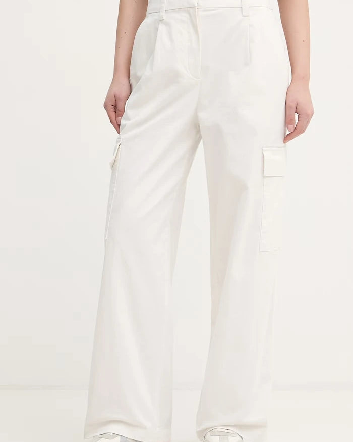 Calvin Klein Jeans pamuklu kadın pantolonu