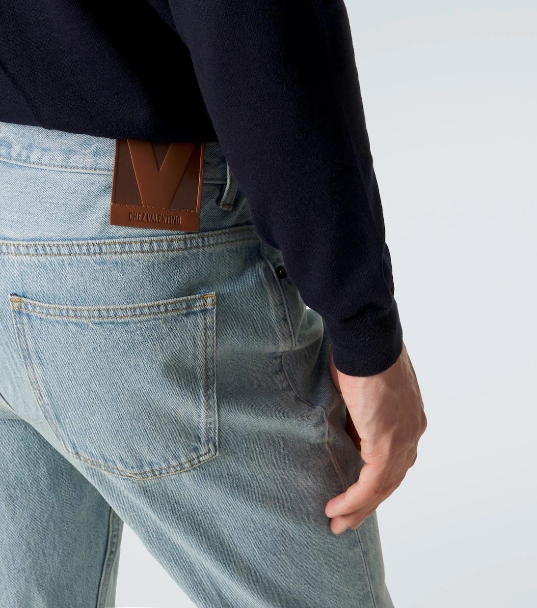 Valentino - Logo flared jeans